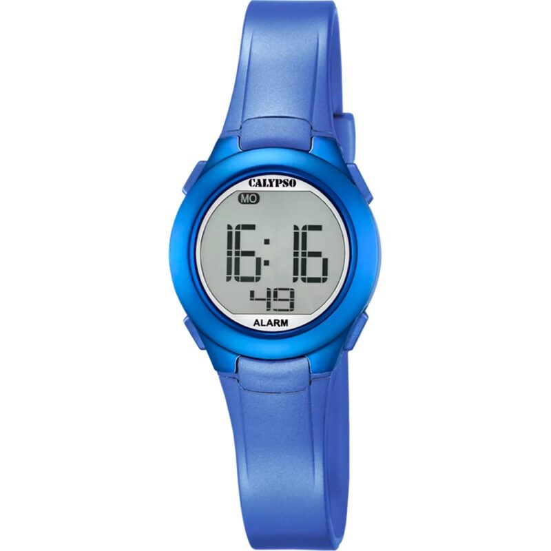 Montre Calypso Digitale Bleue K5677/5