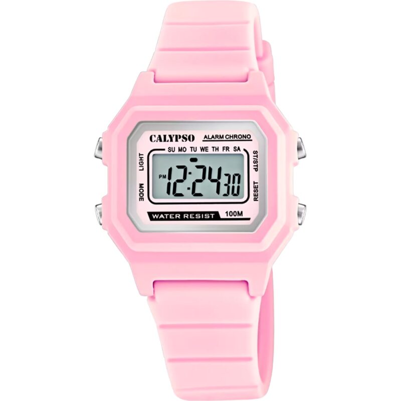 Montre Calypso Junior Digitale Rose K5802/3