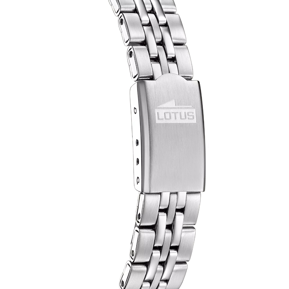 Montre Lotus Femme Old Money Acier Fond Blanc Bracelet Acier 18992/1 – Image 2