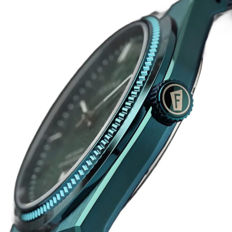 Montre Festina Homme Swiss Made Rivé Acier Cadran Vert Bracelet Acier et Verre Saphir  F20079/1 – Image 3