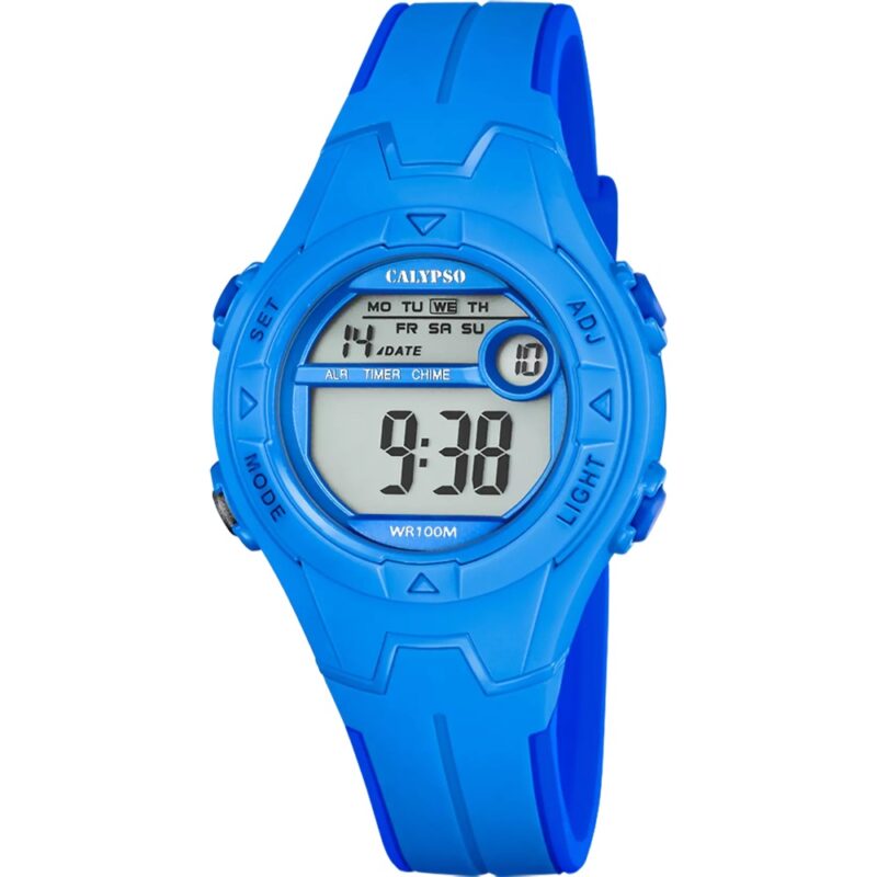 Montre Calypso Digitale Bleue K5849/5