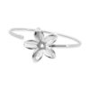 Bracelet Qudo Jonc Pescia Acier Silver