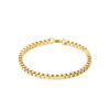 Bracelet Homme Fashion Steel Acier Gold Maille Vénitienne 4.2mm