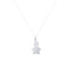 Pendentif Argent Rhodié 925/1000 Garçon Hauteur 15mm