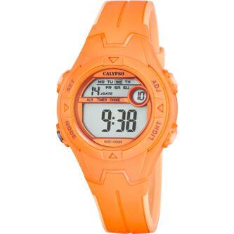 Montre Calypso Digitale Orange K5849/4