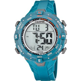 Montre Calypso Homme Digitale Turquoise K5838/2