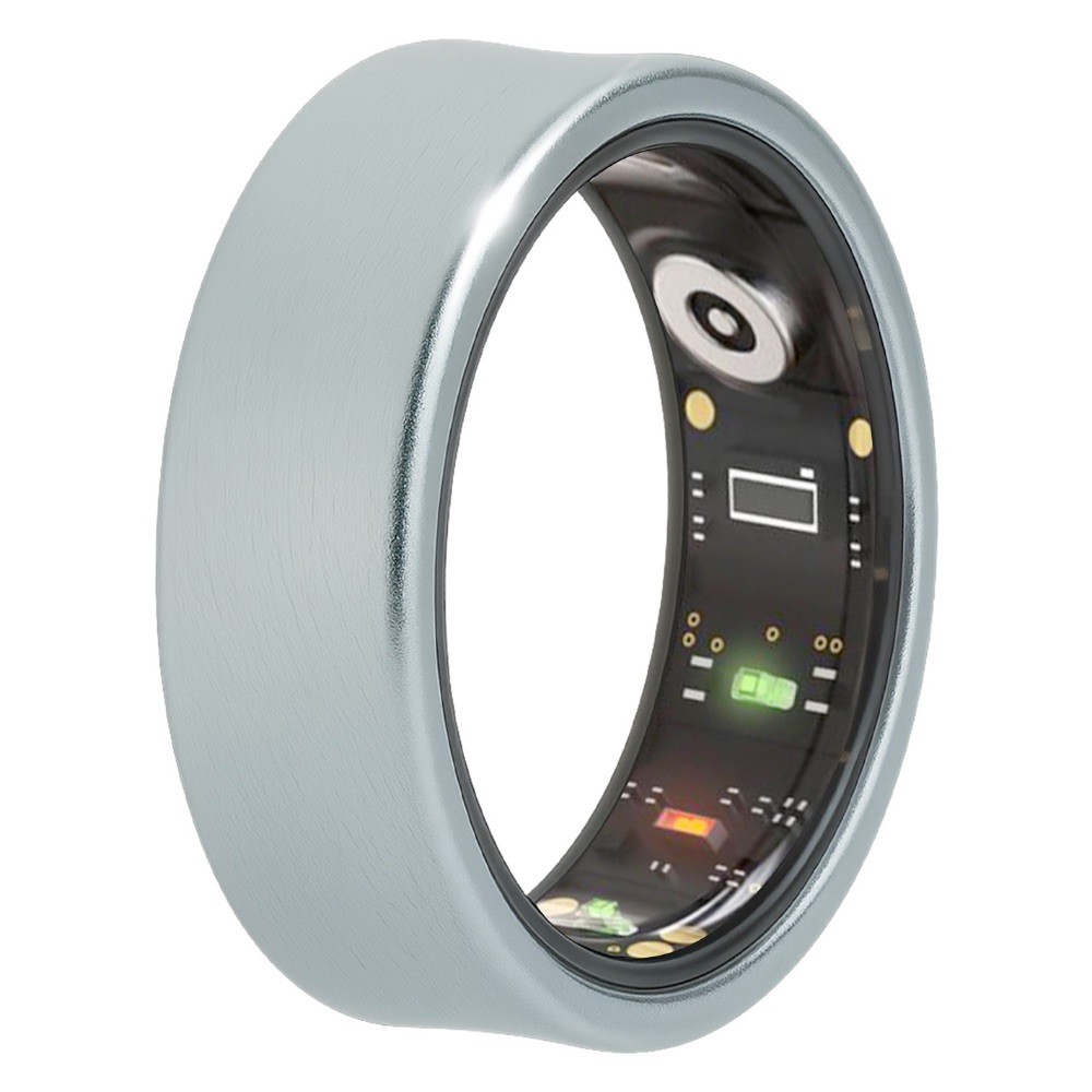 Bague Connectée Toltek Titania Titane Concave Mat 8mm