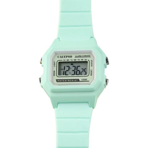 Montre Calypso Junior Digitale Verte K5802/1
