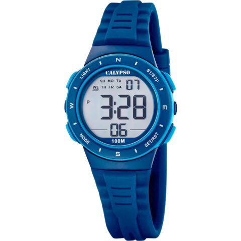 Montre Calypso Digitale Bleue K5885/3