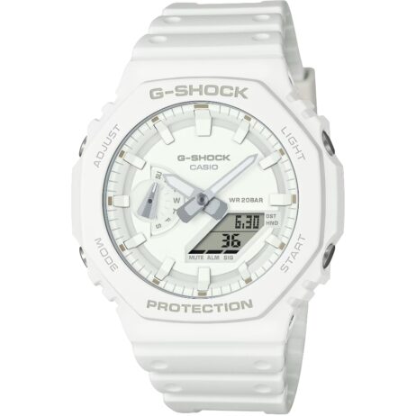 Montre Casio G-SHOCK Blanche Classic Série GA-2100-7A7ER