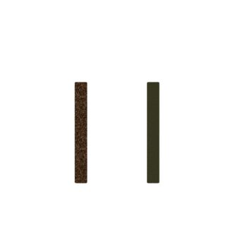 Similis 8 mm Bague Les Georgettes - Bronze Paillettes / Vert de Gris